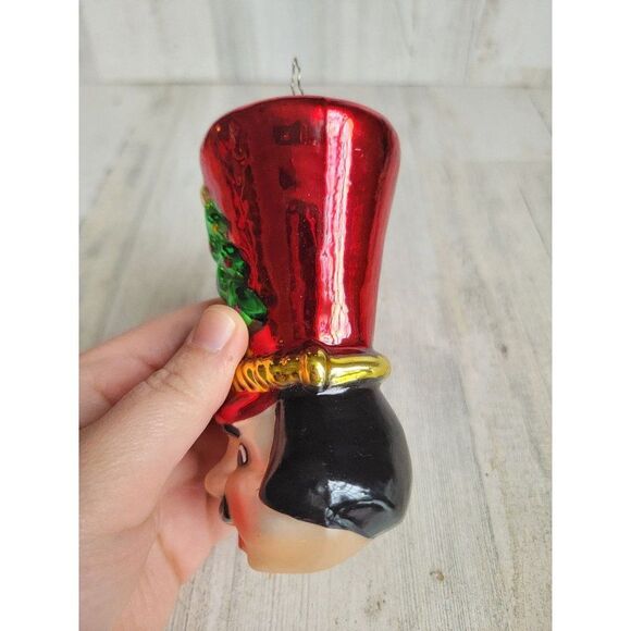 Mark Klaus Vintage 2003 blown glass Nutcracker phase ornament - Picture 5 of 9